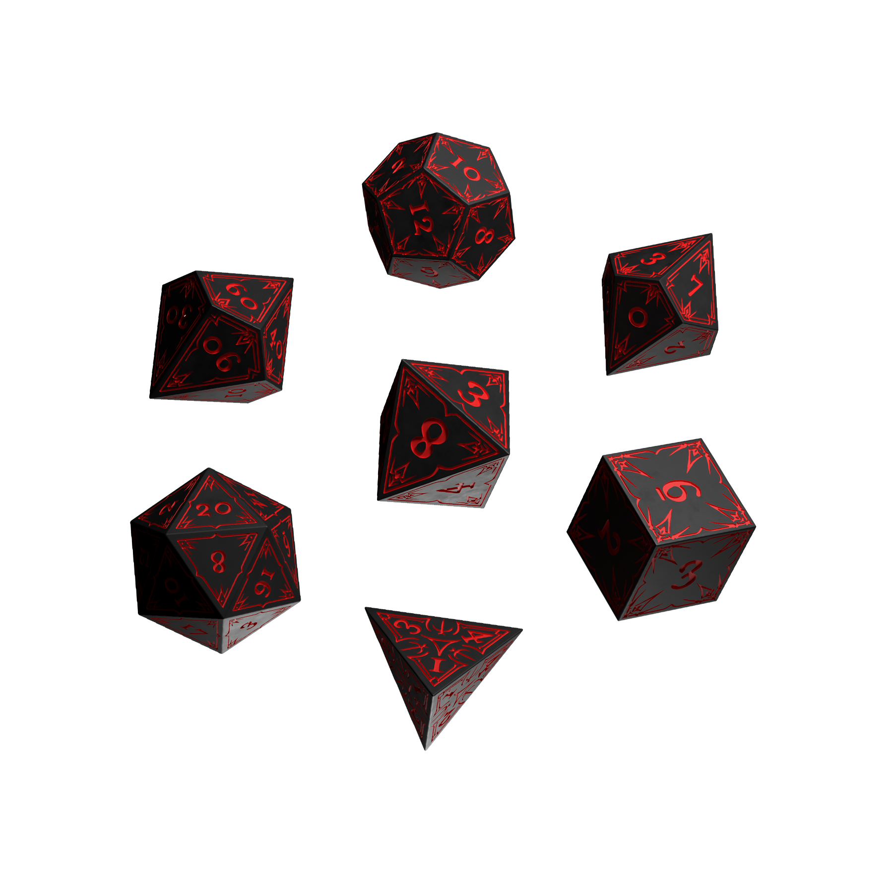 Malicious Dice Set