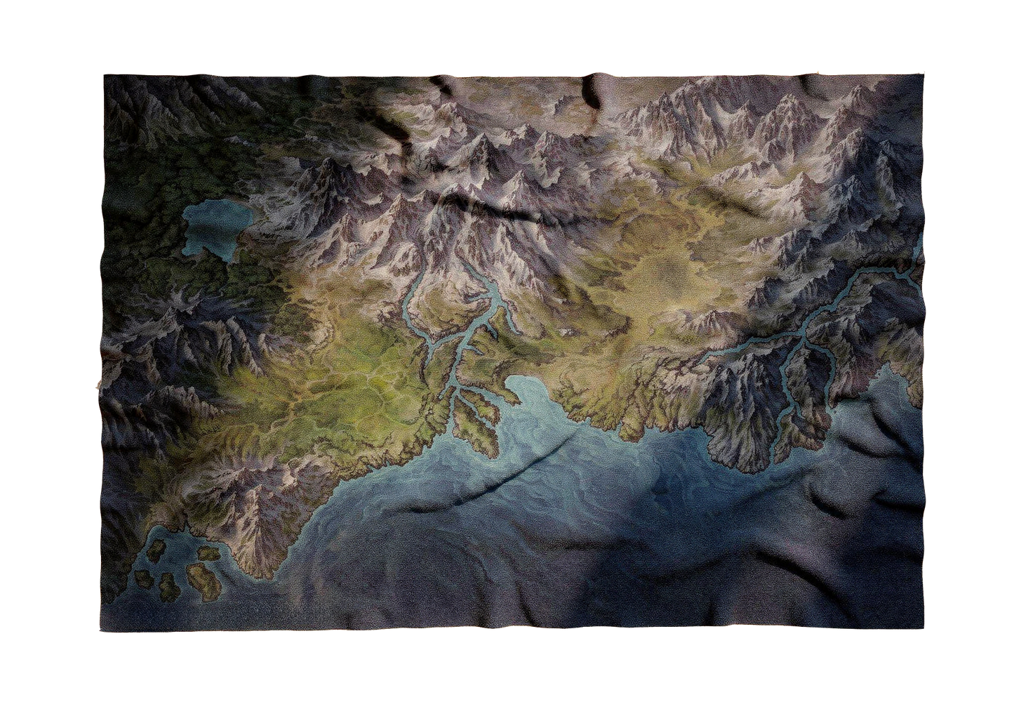 Bloodpunk - Region Map